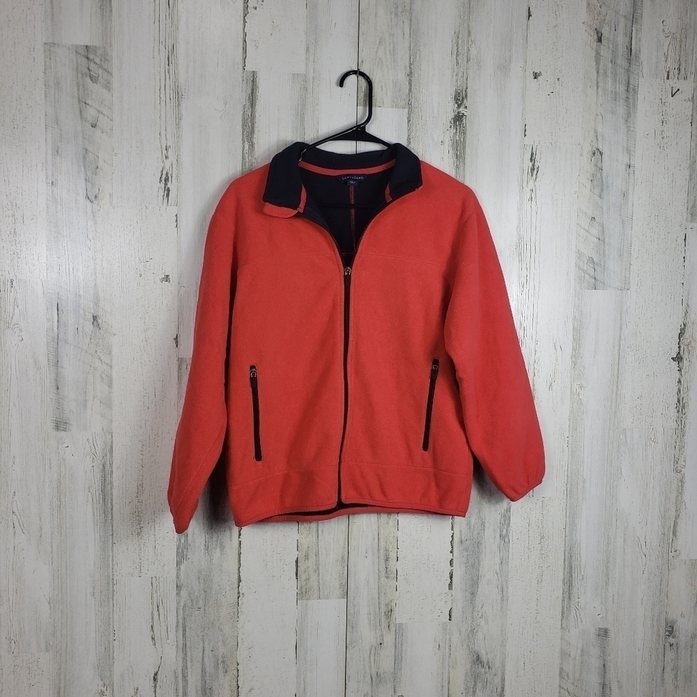 Girls lands end jacket size medium 10/12